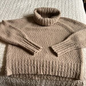 J Crew chunky cowl neck sweater